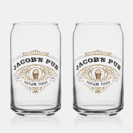 ビールパーソナライズされたグラスの醸造 ガラス缶