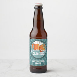 ビールパーソナライズされたハッピーバースデー ビールラベル