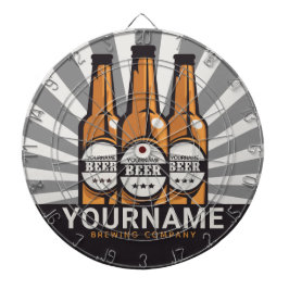 ビールパーソナライズされたボトルクラフト醸造会社  ダーツボード