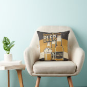 ビールパーソナライズされたボトルスズジーマグ醸造バー クッション (椅子)