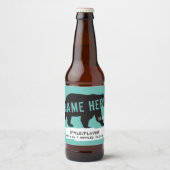 ビールパーソナライズされたボトルラベル ビールラベル (正面)