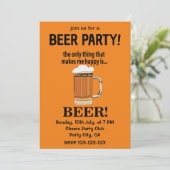 ビールパーティーでビールを飲もう 招待状 (スタンド正面)