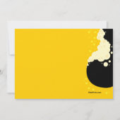 ビールパーティーのご招待 招待状 (裏面)