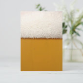 ビールパーティーのご招待 招待状 (スタンド正面)