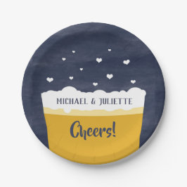 ビールパーティーのプレート-ビール味見かビールイベント ペーパープレート