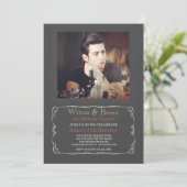 ビールパーティーフォト招待状 招待状 (スタンド正面)