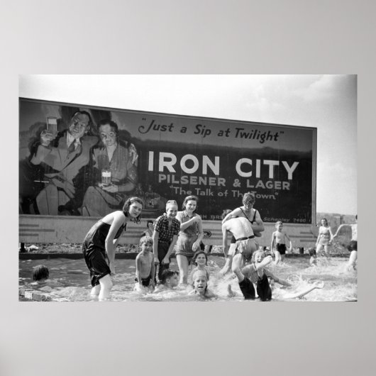 ビールビルボード， 1938 ポスター (正面)