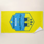 ビールビーチデボン ビーチタオル (正面)