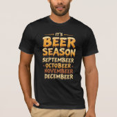 ビールビールシーズン Tシャツ (正面)