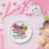 ビールピザ漬けボール時計パーティー ペーパープレート (パーティー)