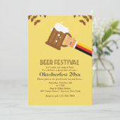 ビールフェスティバルの招待状 招待状 (スタンド正面)