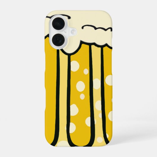 ビールフォン iPhone 16ケース (裏面)