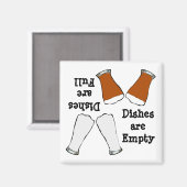 ビールフルエンプティ食洗機磁石 マグネット (正面/裏面)