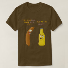 ビールブラッおもしろいトワーストプンエ淡い色のールワーストv2 tシャツ