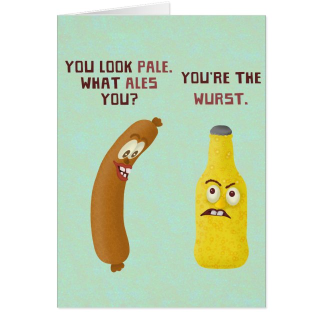 ビールブラッおもしろいトワーストプンワースト淡い色のエール (正面)