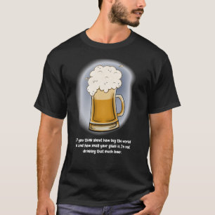 ビールブラックTシャツ Tシャツ