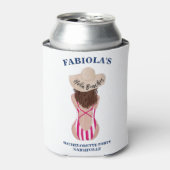 ビールブルー前の最終セイルバチェロレッテ 缶クーラー (缶正面)