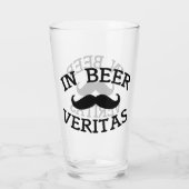 ビールベリタスのビールグラスで タンブラーグラス (裏面)