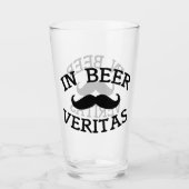 ビールベリタスのビールグラスで タンブラーグラス (正面)