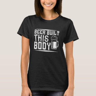 ビールベリーことわざラクーンベリービールことわざ Tシャツ
