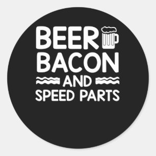 ビールベーコンカーガイのビールベーコンスピードパーツ ラウンドシール