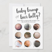 ビールベーシンプルダーまたはビールバンプ |ブラックスクリプトゲームカード 招待状 (正面)