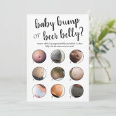 ビールベーシンプルダーまたはビールバンプ |ブラックスクリプトゲームカード 招待状 (スタンド正面)