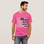 ビールホッケーガンズフリー Tシャツ (正面フル)