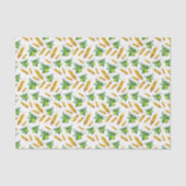 ビールホップクールタイルパーティーパターン 薄葉紙 (正面)