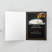 ビールホリークリスマにとって最高の時間 シーズンカード (内部)