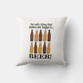 ビールボトルおもしろいビール クッション (裏面)
