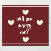 ビールボトルのラベル ビールラベル (シングルラベル)