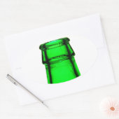 ビールボトルネック 楕円形シール (封筒)