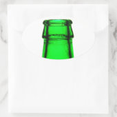 ビールボトルネック 楕円形シール (バッグ)