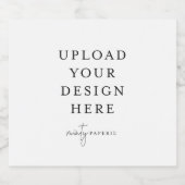 ビールボトルラベル4" x 3.5インチ(6セット) ビールラベル (シングルラベル)