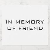 ビールボトル祝いラベル ビールラベル (シングルラベル)