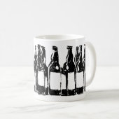 ビールボトル コーヒーマグカップ (正面右)