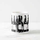 ビールボトル コーヒーマグカップ (中央)