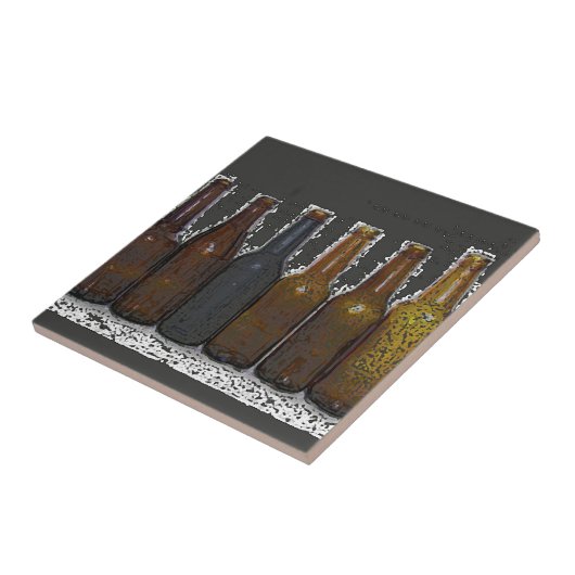 ビールボトル タイル (側面)