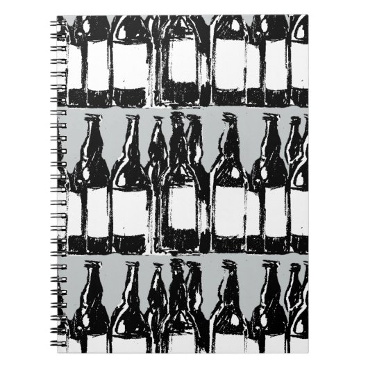 ビールボトル ノートブック (正面)