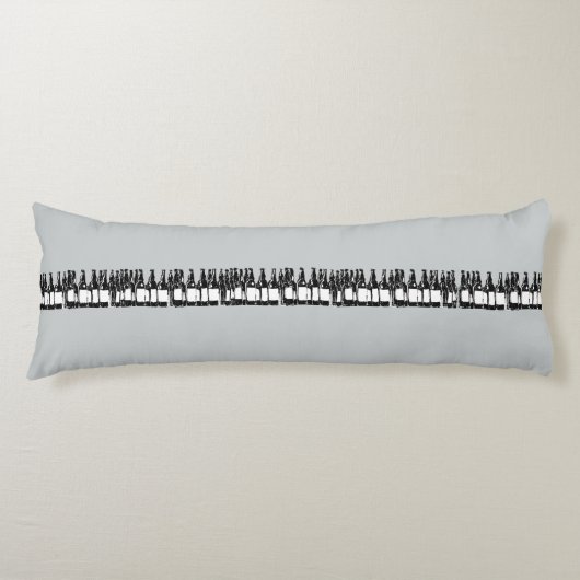 ビールボトル ボディピロー (正面)