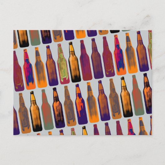 ビールボトル ポストカード (正面)