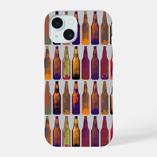 ビールボトル iPhone 15ケース (裏面)