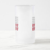 ビールボンポルスカフロストマグ フロストグラスビールジョッキ (中央)