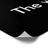 ビールポスター文字 ポスター (角)