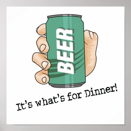 ビールポスター ポスター (正面)