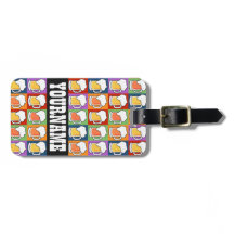 ビールポップアートのカスタムな荷物のラベル