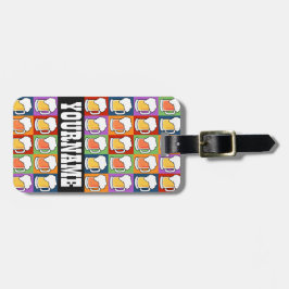 ビールポップアートのカスタムな荷物のラベル ラゲッジタグ