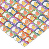 ビールポップアートのテーブルのランナー ショートテーブルランナー (コーナー)