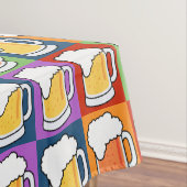 ビールポップアートのテーブルクロス テーブルクロス (インサイチュ)